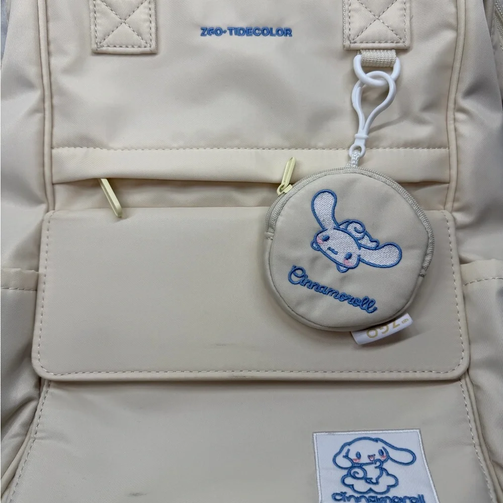 ZGO Tide Color X Sanrio Cinnamonroll Collab Sweet Planet Series Backpack - Picture 5 of 14